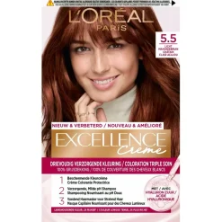L'Oréal Paris Crème 5.5 Licht Mahonie Bruin Permanente Haarverf|Excellence Outlet