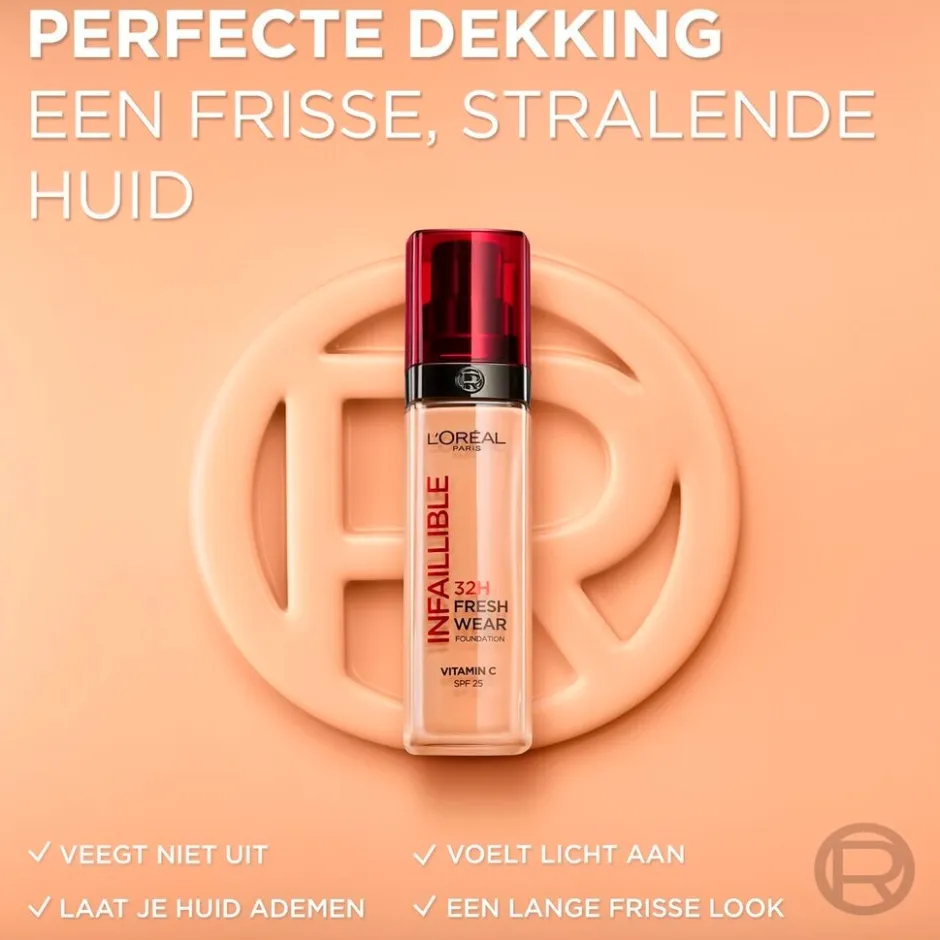 L'Oreal L'Oréal Paris Infaillible 10 32H Fresh Wear Foundation< Foundation