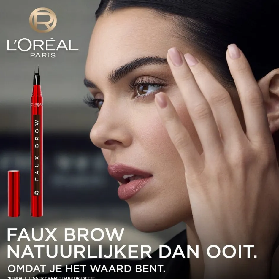 L'Oreal L'Oréal Paris Infaillible Faux Brow 390 Dark Brunette Wenkbrauwpotlood< Wenkbrauw Make-Up