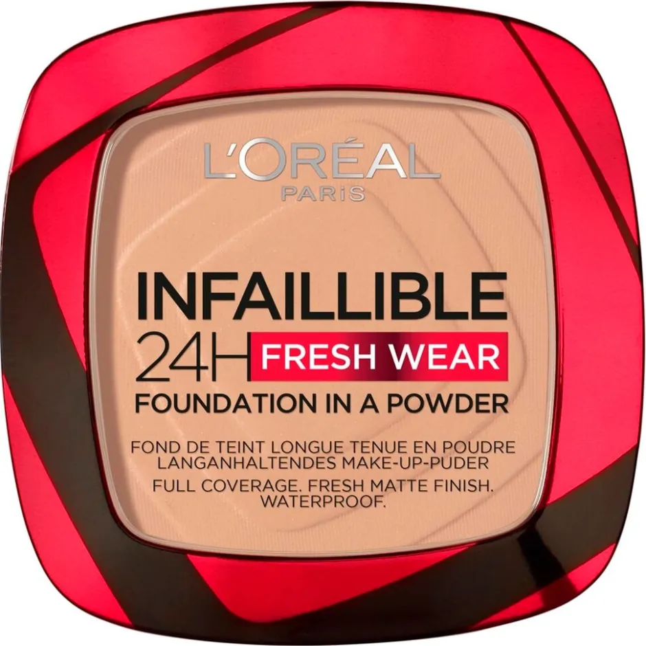 L'Oreal L'Oréal Paris Infaillible 24H Fresh Wear 120 Vanille Foundation in a Powder< Gezichtspoeder|Foundation