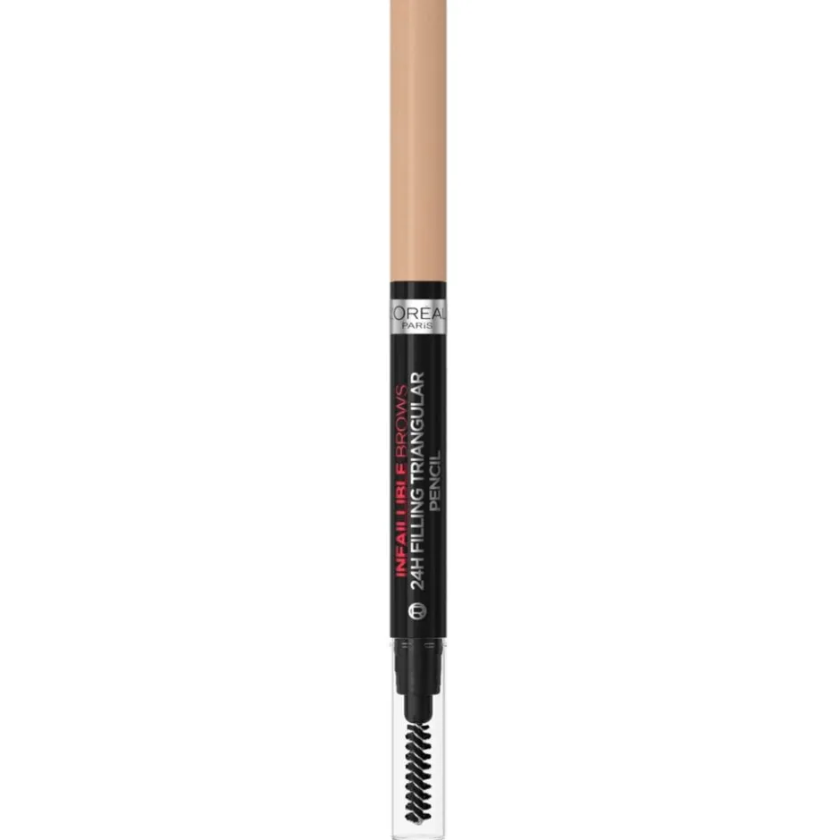 L'Oréal Paris Infaillible 24H Brow 7.0 Blonde Filling Triangular Pencil|L'Oreal Clearance