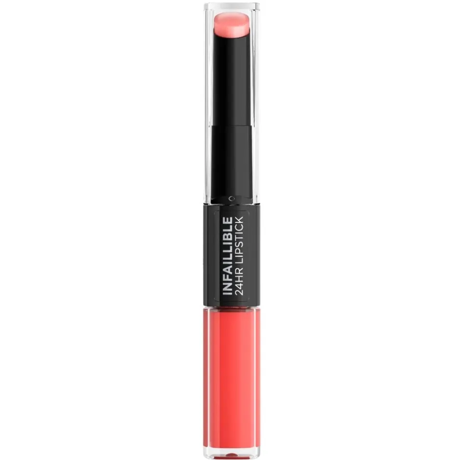 L'Oreal L'Oréal Paris Infaillible 24H 404 Corail Constant Lipstick< Lipmake-Up