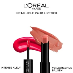 L'Oreal L'Oréal Paris Infaillible 24H 701 Captivated By Cerise Lipstick< Lipmake-Up