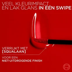 L'Oréal Paris Infaillible Laque Resistance 415 Red Bisou Lippenstift|L'Oreal