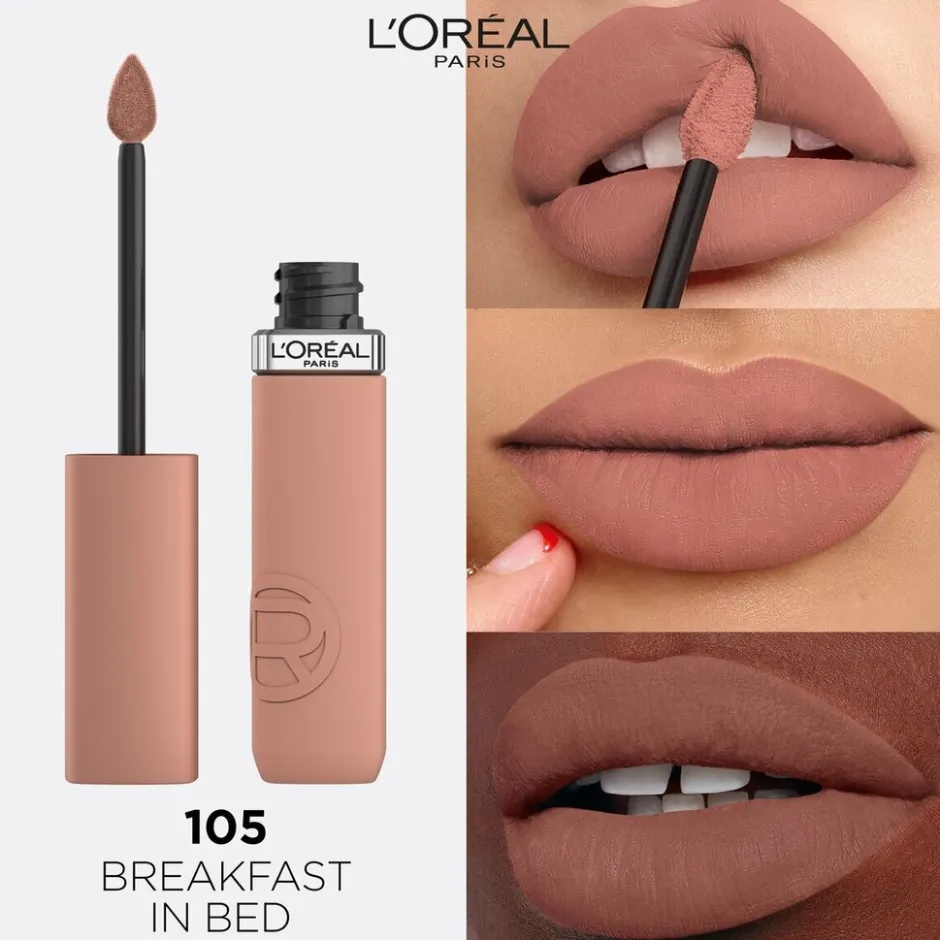 L'Oréal Paris Infaillible Matte Resistance 105 Breakfast In Bed Lipstick|L'Oreal Outlet