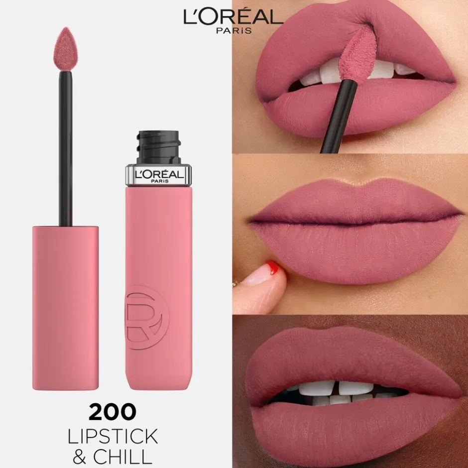 L'Oreal L'Oréal Paris Infaillible Matte Resistance 200 Lipstick & Chill Lipstick< Lipmake-Up