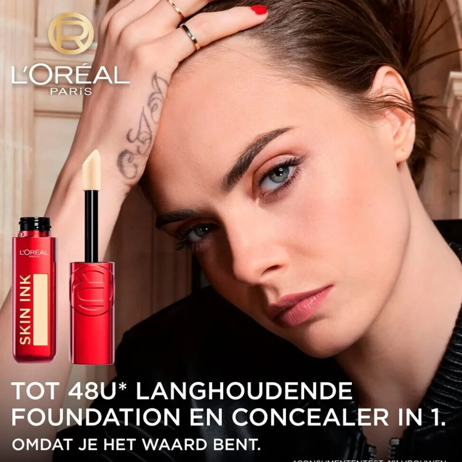 L'Oreal L'Oréal Paris Infaillible Skin Ink 300 2-in-1 Foundation & Concealer< Concealer