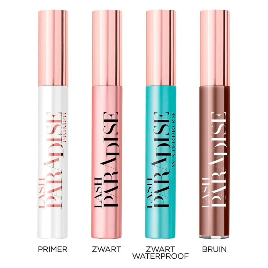 L'Oreal L'Oréal Paris Lash Paradise Waterproof Zwarte Volume Mascara< Mascara