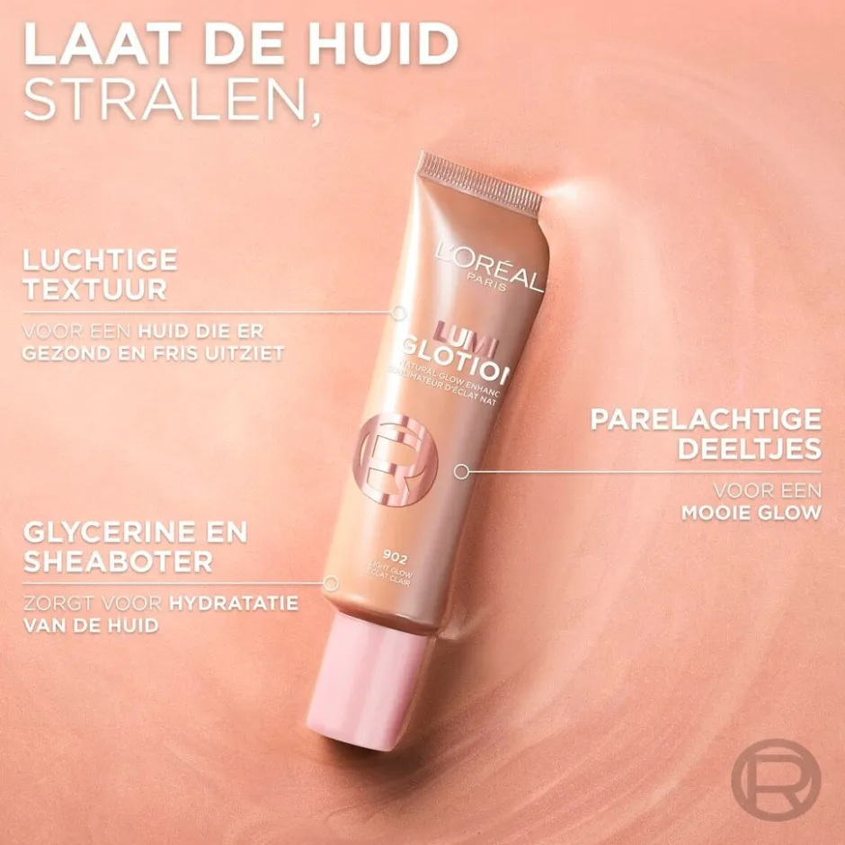 L'Oreal L'Oréal Paris Lumi Glotion 902 Light Glow Natural Glow Enhancer< Highlighter