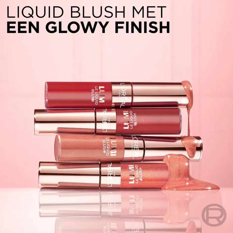 L'Oreal L'Oréal Paris Lumi Le Liquid 630 Glowy True Rose Blush< Blush
