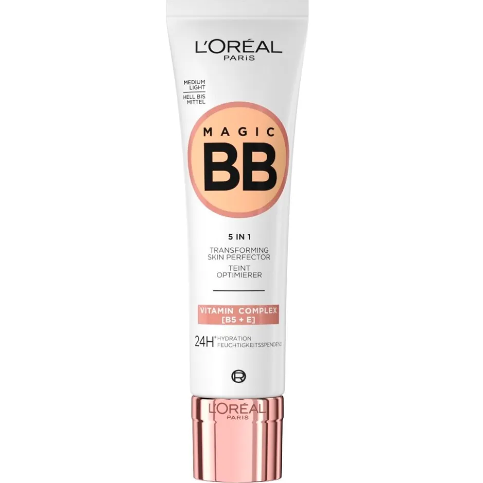 L'Oreal L'Oréal Paris Magic BB Medium Light 5-in-1 Transforming Skin Corrector< Cc Cream
