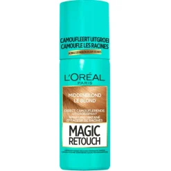 Magic Retouch L'Oréal Paris Middenblond Camouflerende Uitgroeispray< Haarverf