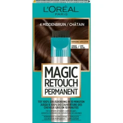 L'Oréal Paris 4 Middenbruin Permanente Haarkleuring|Magic Retouch Discount