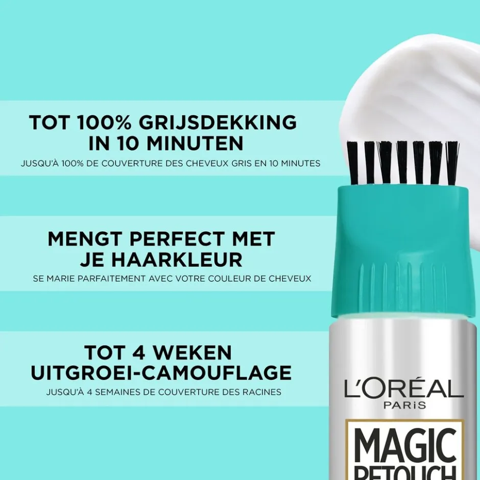 Magic Retouch L'Oréal Paris 5 Lichtbruin Permanente Haarkleuring< Haarverf