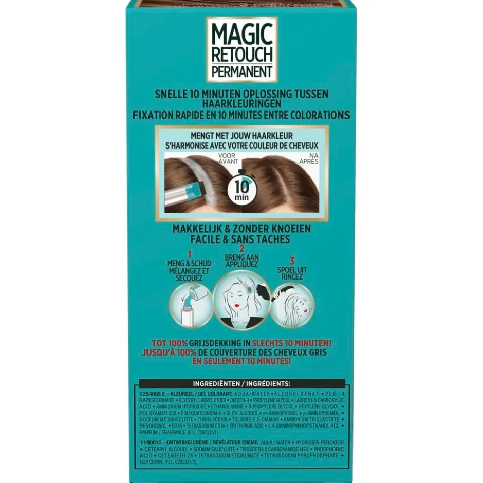 L'Oréal Paris 6 Donkerblond Permanente Haarkleuring|Magic Retouch New