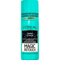 Magic Retouch L'Oréal Paris Zwart Camouflerende Uitgroeispray< Haarverf