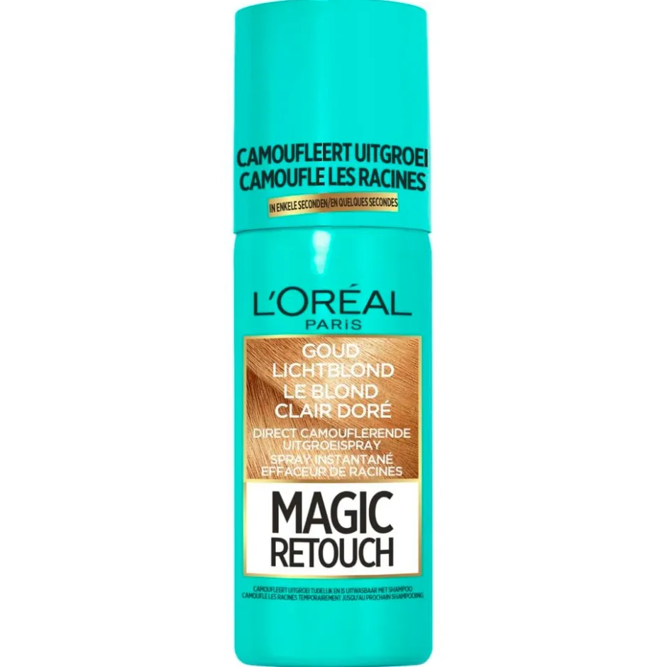 L'Oréal Paris Goud Lichtblond Camouflerende Uitgroeispray|Magic Retouch New