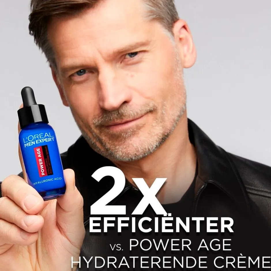 L'Oreal Paris Men Expert L'Oréal Paris Men Expert Power Age Serum met Hyaluronzuur< Gezichtsserum Mannen