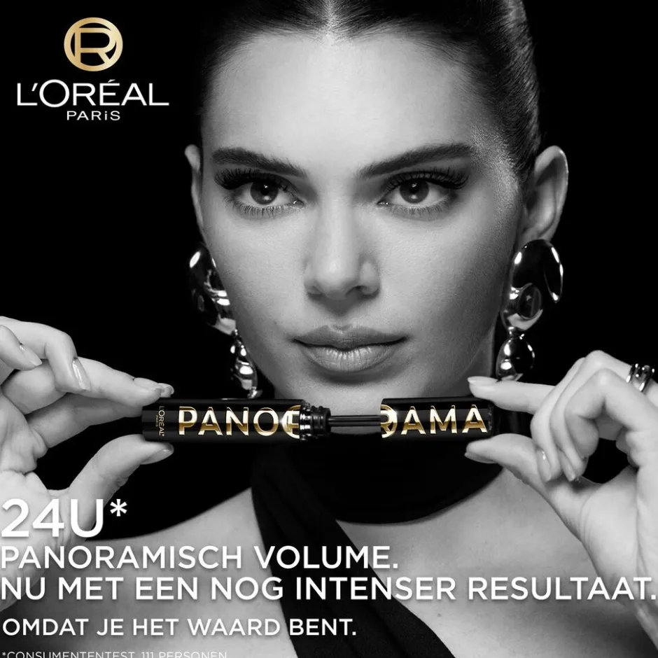 L'Oreal L'Oréal Paris Panorama All Night Black Mascara< Mascara