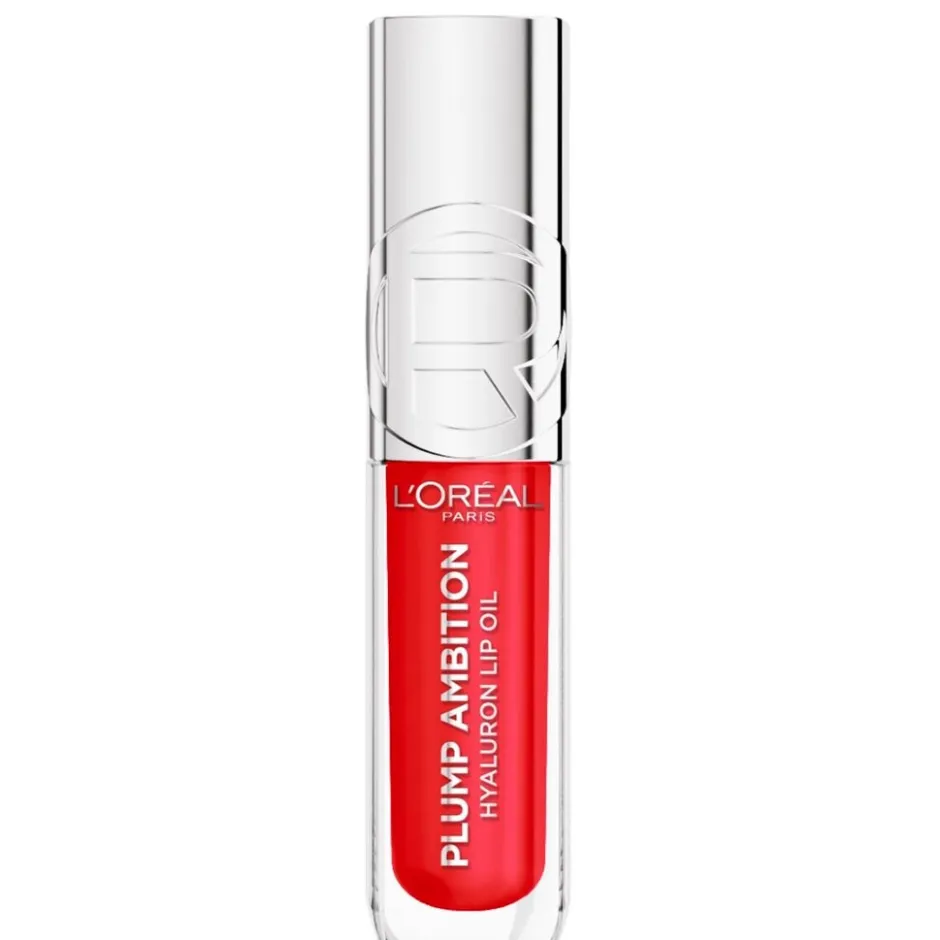 L'Oreal L'Oréal Paris Plump Ambition 380 Rouge In Love Hyaluronic Lip Oil< Lipmake-Up