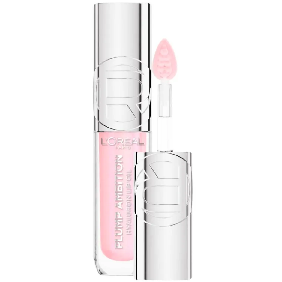 L'Oreal L'Oréal Paris Plump Ambition 101 Cristal Clear Hyaluronic Lip Oil< Lipmake-Up