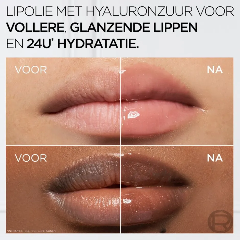 L'Oreal L'Oréal Paris Plump Ambition 101 Cristal Clear Hyaluronic Lip Oil< Lipmake-Up