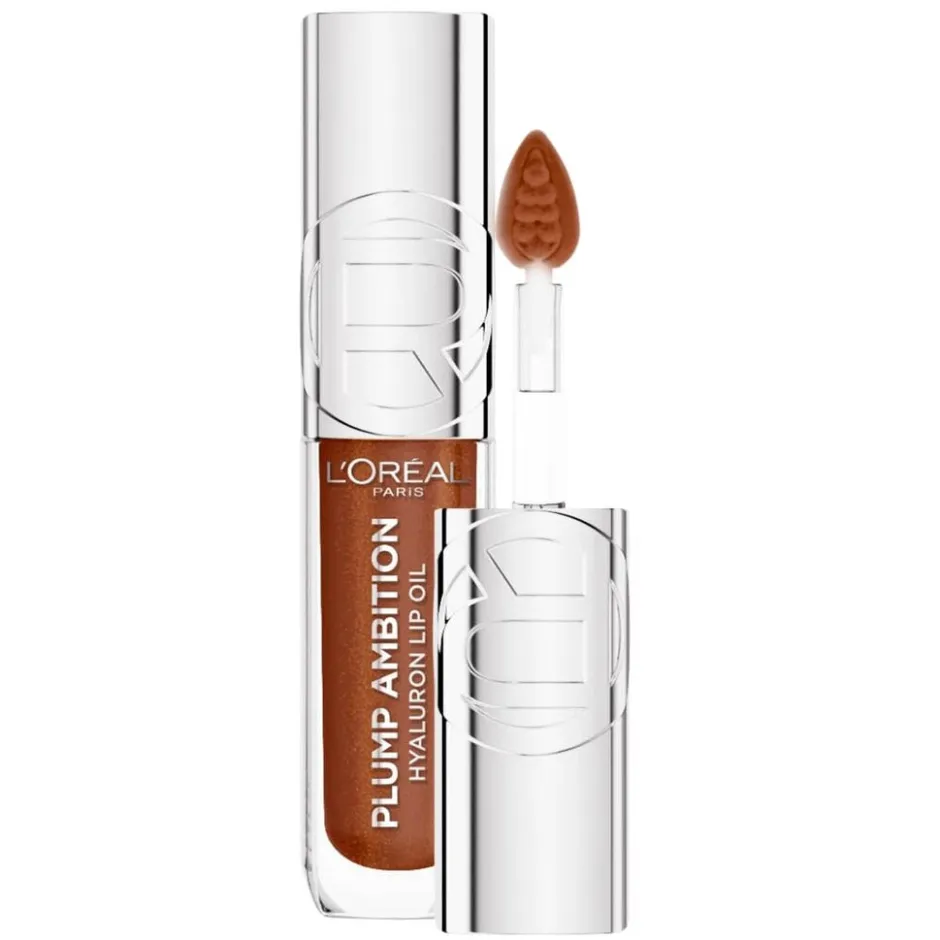 L'Oréal Paris Plump Ambition 510 La Nuit Sparkle Hyaluronic Lip Oil|L'Oreal Clearance