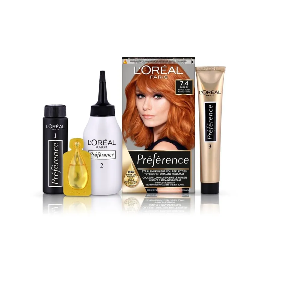 L'Oréal Paris Préférence 7.4 Dublin Permanente Haarkleuring|Preference Clearance