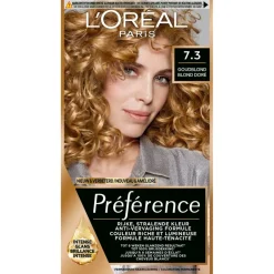 Preference L'Oréal Paris Préférence 7.3 Goud Middenblond Haarkleuring< Haarverf
