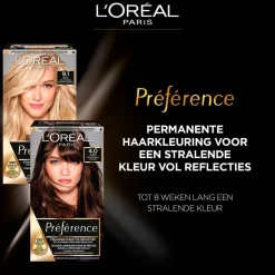 Preference L'Oréal Paris Préférence 5 Lichtbruin Permanente Haarkleuring< Haarverf