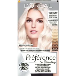 Preference L'Oréal Paris Préférence Le Blonding Ultra Platinum Ontkleuring< Haarverf