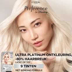 Preference L'Oréal Paris Préférence Le Blonding Ultra Platinum Ontkleuring< Haarverf