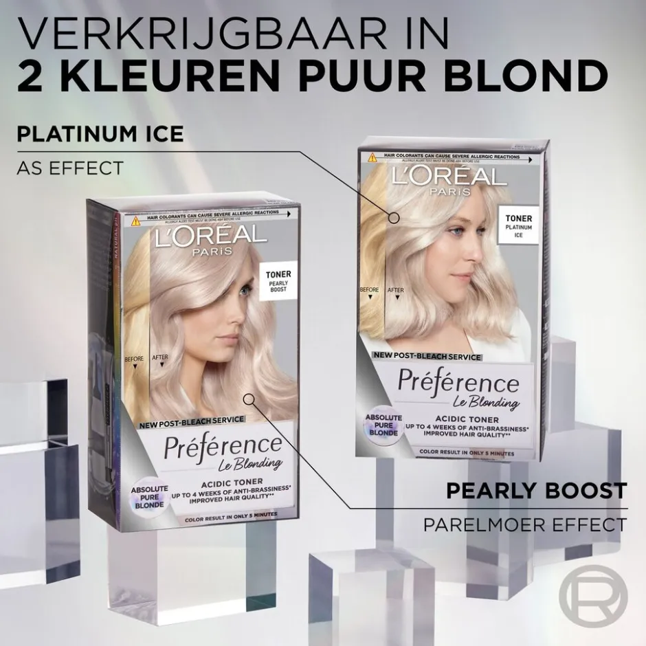 L'Oréal Paris Préférence Le Blonding Pearly Boost Acidic Toner|Preference Hot