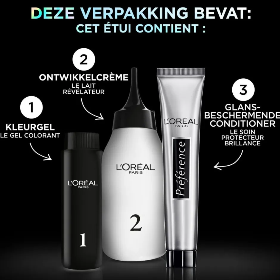 Preference L'Oréal Paris Préférence Les Vivids 9.112 Smokey Grey Permanente Haarkleuring< Haarverf