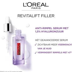 L'Oréal Paris Revitalift Filler Anti-Rimpel Serum|L'Oreal Paris New