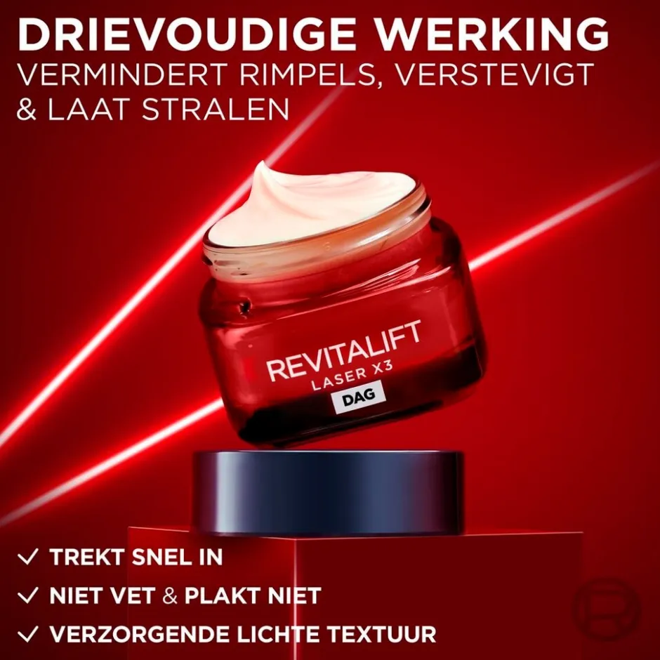 L'Oréal Paris Revitalift Laser Anti-Rimpel Dagcrème|L'Oreal Paris Online