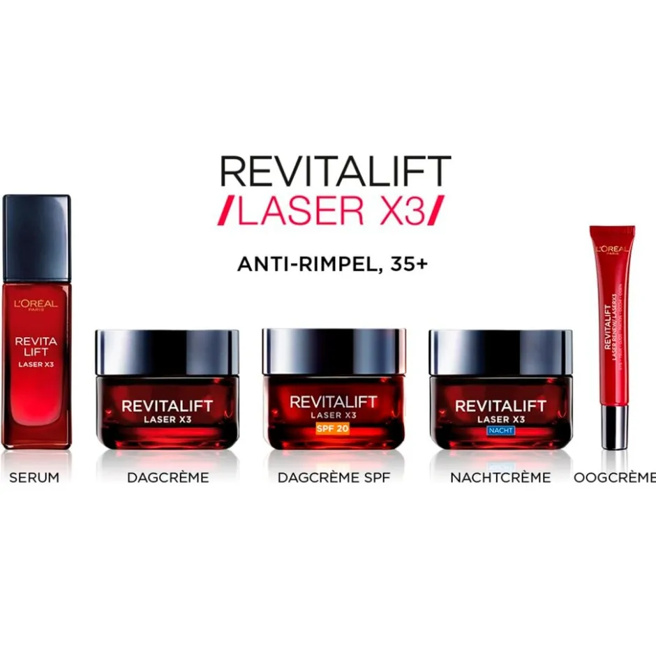 L'Oreal Paris L'Oréal Paris Revitalift Laser X3 Anti-Rimpel Serum< Serum
