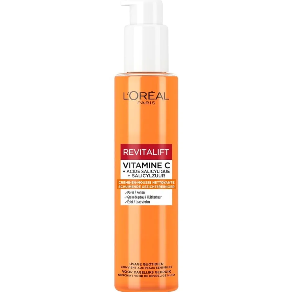 L'Oréal Paris Revitalift Vitamine C Schuimende Reinigingscrème|L'Oreal Paris