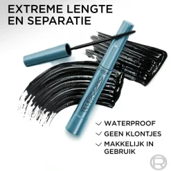 L'Oreal L'Oréal Paris Telescopic Black Waterproof Mascara< Mascara