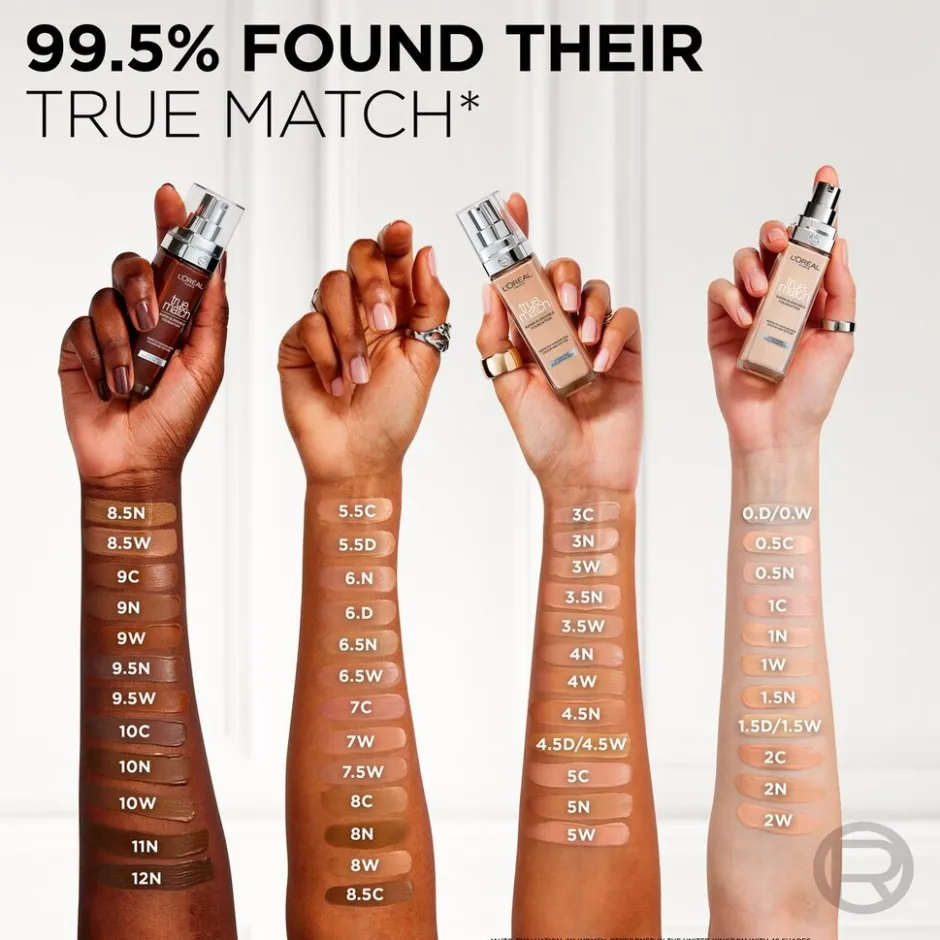 L'Oreal L'Oréal Paris True Match 1.5N Linen Foundation< Foundation