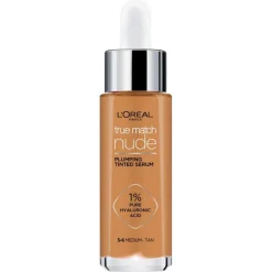 L'Oréal Paris True Match Nude 5-6 Medium Tan Plumping Tinted Serum|L'Oreal New