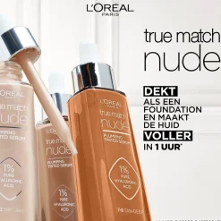 L'Oréal Paris True Match Nude 4-5 Medium Plumping Tinted Serum|L'Oreal