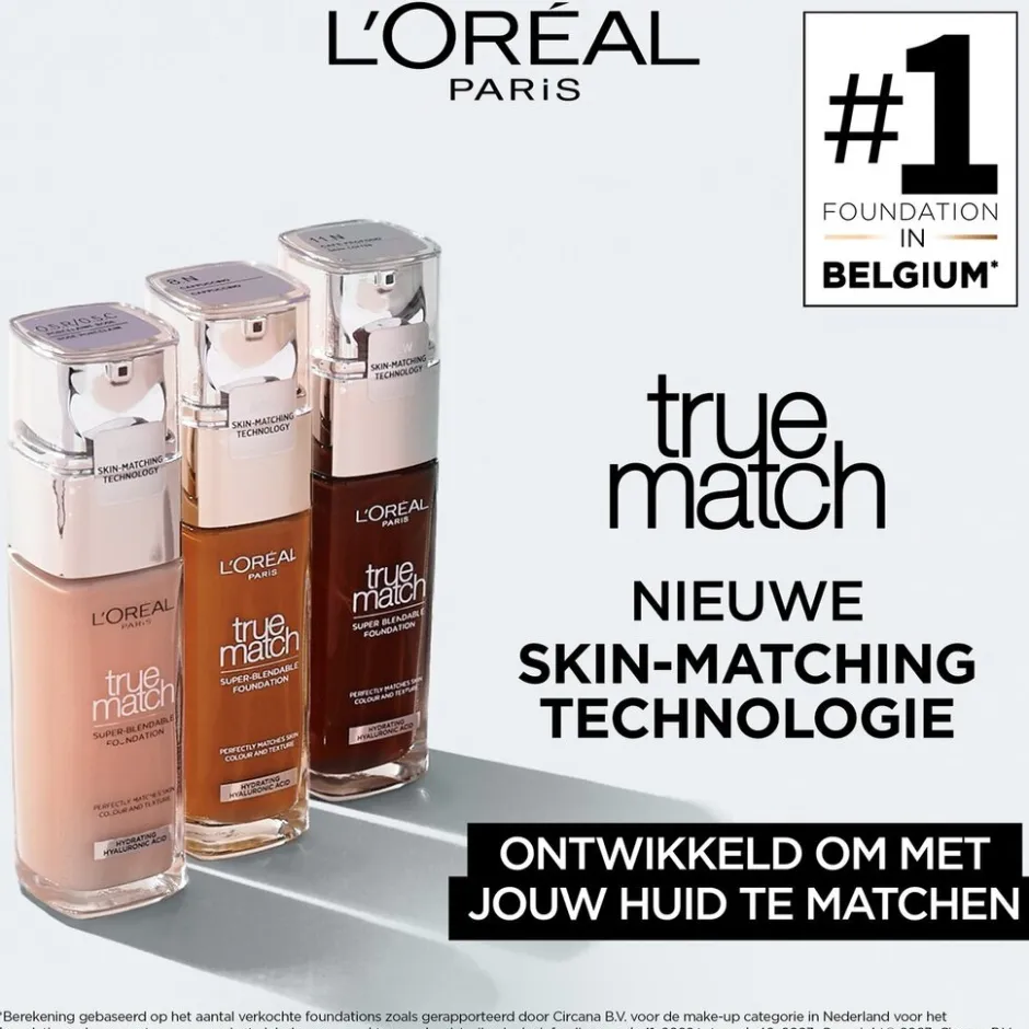 L'Oreal L'Oréal Paris True Match 3.R/3.C Rose Beige Foundation< Foundation