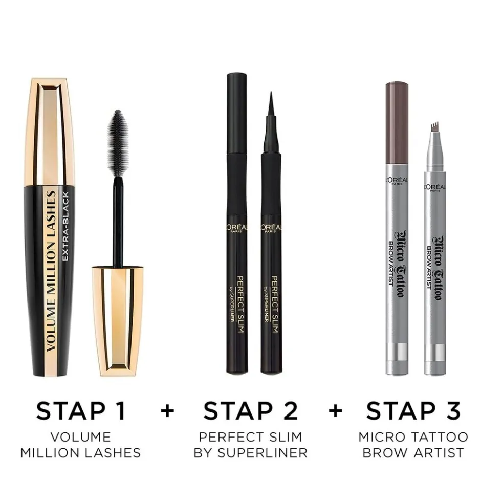 L'Oreal L'Oréal Paris Volume Million Lashes 01 Extra Black Mascara< Mascara