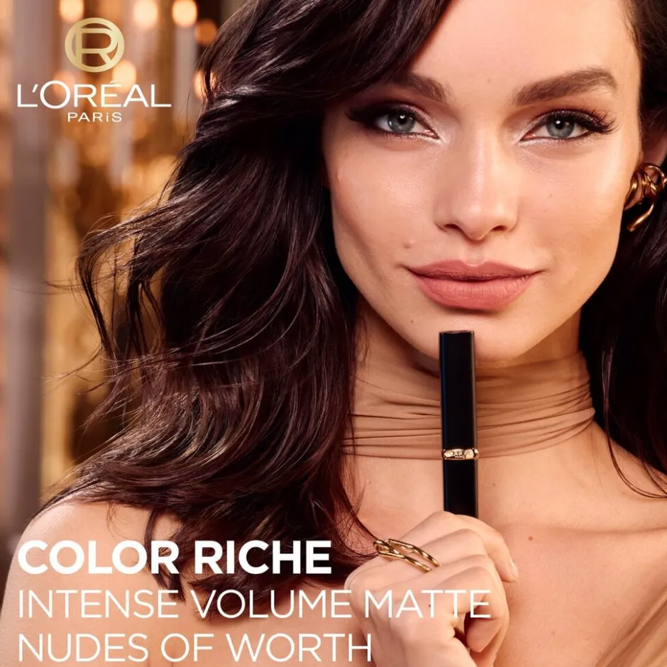 Paris Color Riche Intense Volume 635 Worth It Medium Matte Lippenstift|L'Oreal Online