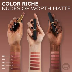 Paris Color Riche Intense Volume 635 Worth It Medium Matte Lippenstift|L'Oreal Online