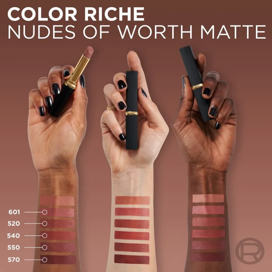 Paris Color Riche Intense Volume 635 Worth It Medium Matte Lippenstift|L'Oreal Online