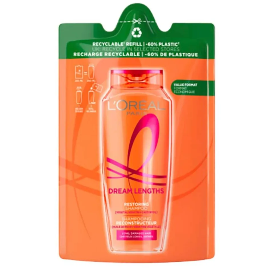 Elvive L'Oreal Paris Dream Lengths Shampoo Refill< Shampoo Navulling|Shampoo