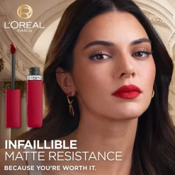 Paris Infaillible Matte Resistance 635 Worth It Medium Lipstick|L'Oreal Best