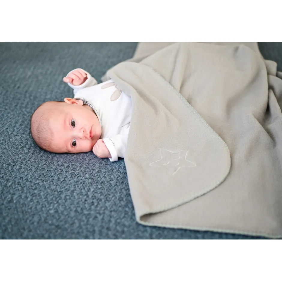 Fleece Mint Star 75x100cm Wiegdeken|Lorelli Sale